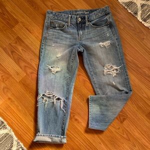 American Eagle Outfitters Boy Fit jeans size 4